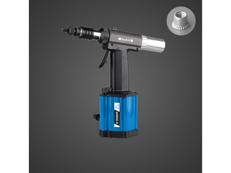 Заклепочник пневмогидравлический E - 308NP для резьбовых заклепок М3-М8