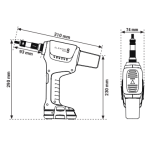 Заклепочник аккумуляторный E-12 Element для резьбовых заклепок M6-M12 Заклепочник аккумуляторный E-12 Element для резьбовых заклепок M6-M12