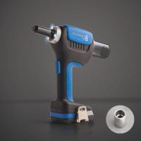 Заклепочник аккумуляторный  E-6 для вытяжных заклепок диаметром от 4,8 до 6,4 мм.