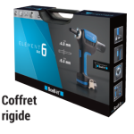 Заклепочник аккумуляторный  E-6 для вытяжных заклепок диаметром от 4,8 до 6,4 мм.