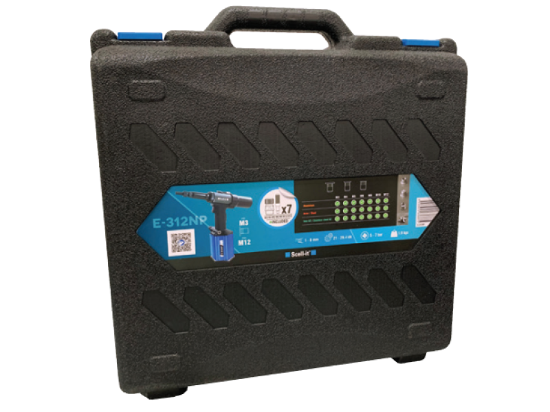 Заклепочник пневмогидравлический E - 312NP для резьбовых заклепок М3-М12