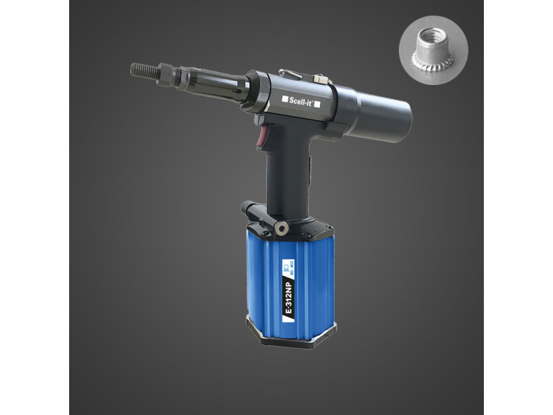 Заклепочник пневмогидравлический E - 312NP для резьбовых заклепок М3-М12