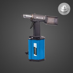 Пневмогидравлический заклепочник E-500RP для вытяжных заклепок 3,0-5,0 мм.